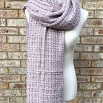 NWT Echo Lilac Lurex Tweed Wrap Scarf Purple Photo 3
