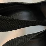 Jenni Kayne Black Suede Snakeskin Pump Heels Photo 3