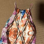 Lila Rose Lily Rose maxi dress lined back slit large L polyester pretty Photo 7