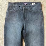 NYDJ  Jeans Womens Sz 10 Bootcut Embellished Demin Mid Rise‎ Stretch Lift Tuck Photo 1