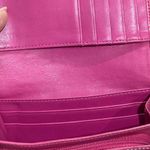 Coach  Signature Monogram Pink & Brown Wallet Photo 8