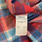 Polo Ralph Lauren Red/Blue Plaid Sleep Shirt Size L (men) XL (women) Red Photo 5