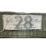 Free People Womens Jeans Y2k Maggie Button Fly Distressed Straight Frayed Hem 28 Photo 4