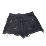 Urban Outfitters  BDG Black 100% Cotton High Waisted Cut Off Jean Shorts Size 29 Photo 1