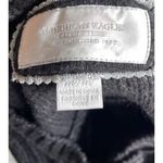 American Eagle Vintage Women’s sz Medium Cropped Pullover Gray Knitted Sweater Photo 10