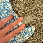 Aurelle Swim Aurelle Blue and White Bikini Set Photo 2