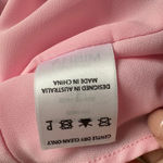 Misha Lisa Floral Dress Size US 8 Pink Photo 6