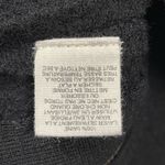 Anthropologie Moth Womens S Wool Shrug Sweater Wrap Cowl‎ Cropped Black Zipper Photo 14