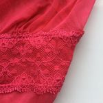 Cosabella  Hot Pink Sheer lace trim camisole Top M NEW Photo 4
