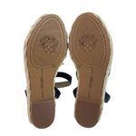 Vince Camuto * Delindan Espadrille Sandal Womens Size 8 Black Zebra Ankle Strap Photo 12