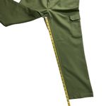 Nanette Lepore New!  Cropped Cargo Pants Size 6‎ Martini Olive Green Flat Front Photo 9