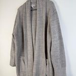 Barefoot Dreams Cozy Chic Cozychic Cali Knit Cardigan Grey XL X-large Longline Photo 3