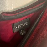 XScape  stretch velvet off the shoulder Gown Photo 4
