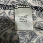 CJ Banks Womens 1X Black Pink Geometric Print Square Neck Long Sleeve Tunic Top Photo 10