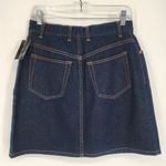 New York & Company NY Jeans Denim Skirt Dark Wash Size 8 NWT Vintage Blue Photo 2