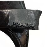 Prada  Black Patent Leather Bow Detail Ballet Flats Size 41‎  US 10.5-11 Photo 10