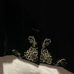 Petite Sophisticate  Black Velvet Women's Jacket size‎ 14P Photo 2