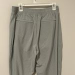 Athleta  14 Pants Brooklyn Textured Ankle Pant City Stripe Striped Travel Hiking Photo 3