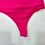 superdown Gene Cross Front Bodysuit in Pink Photo 4