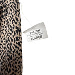 Alfani Intimates Leopard Animal Print Pajama Pants XL Cozy Lounge Sleepwear Pjs Photo 4