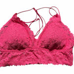 PINK - Victoria's Secret  Hot Pink Lace Bralette Photo 0