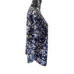 Faded Glory  Floral Blouse Tropical Beach Hawaiian Vacation Photo 3