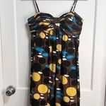 Oleg Cassini OC by OC  silk polka dot Y2K abstract dress Photo 11