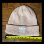 Adidas ORIGINALS Soft pink Adicolor Cuff ribbed Beanie - one size Photo 3