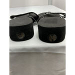 Womans Platform Sandals 10 Thong Style Rhinestone Band Black Photo 3