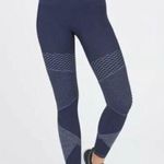 Spanx  Seamless Moto Legging in Indigo Sky High Rise Compression Pant Size L NWT Photo 0
