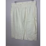 Escada Margaretha Ley women cream linen skirt Size 42 Size L Photo 1