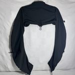 Smoke Rise NWT…WINDBREAKER MULTI BUNGEE BOLERO JACKET - BLACK Photo 4