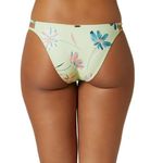 O'Neill NWT  Strappy Cardiff Brook Cheeky Bikini Bottoms - Green Floral - S Photo 1