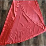 Retrofête Retrofete Sabrina Dress Coral Size Medium Halter Open Back NWT Maxi Sleeveless Photo 6