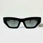 Versace  53mm Irregular Sunglasses VE4432U Black NEW Photo 3