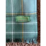 House of Tartan Green Currie Plaid 100% Pure New Wool Scottish Fringe Hem Scarf Photo 1
