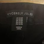 Sincerely‎ Jules Black High Slit Maxi Skirt Size 5/26 Photo 8
