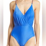 Farm Rio Beaded Strap One-Piece Swimsuit, Medium, $195 Photo 1