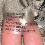 Despi Swim Women’s M Taupe Gray Snakeskkn Leather Detailed Unlined Bikini Top Size M Photo 6