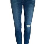 Miss Me Skinny Distressed Denim Blue Jeans Dark Wash 516 ~ Women's Size 26 Photo 0