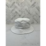 Adidas Originals White Bucket Hat OSFA One Size Aero Ready Light Purple Logo Photo 6