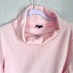 Talbots | Pink Cowl Neck Fleece Lined Top Sz LP Photo 2