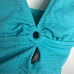 Time And Tru  teal one piece swimsuit size large Photo 1