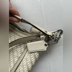 Coach  Kristin Woven Leather Hobo Bag Photo 7