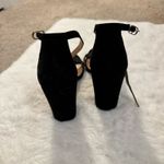 A New Day Black Faux Suede Heels Size 7.5 Photo 2