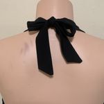 Speedo  booty short like woman bathing suit halter tie around neck size XL black Photo 3