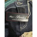 Tommy Hilfiger Womens 4 Long Hope Classic Rise Boot Cut Denim Blue Jeans Dark Photo 6