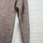 American Eagle  Cable Knit Sweater Dress Long Sleeve V Neck Size Small Photo 6