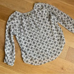 Roberta Roller Rabbit  Women's Small Black & White Cotton Long Sleeve Tunic‎ Photo 3