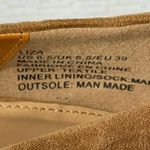 Just Fab Tan Micro Suede Liza Rounded Toe Block Heels Size 8 Photo 63